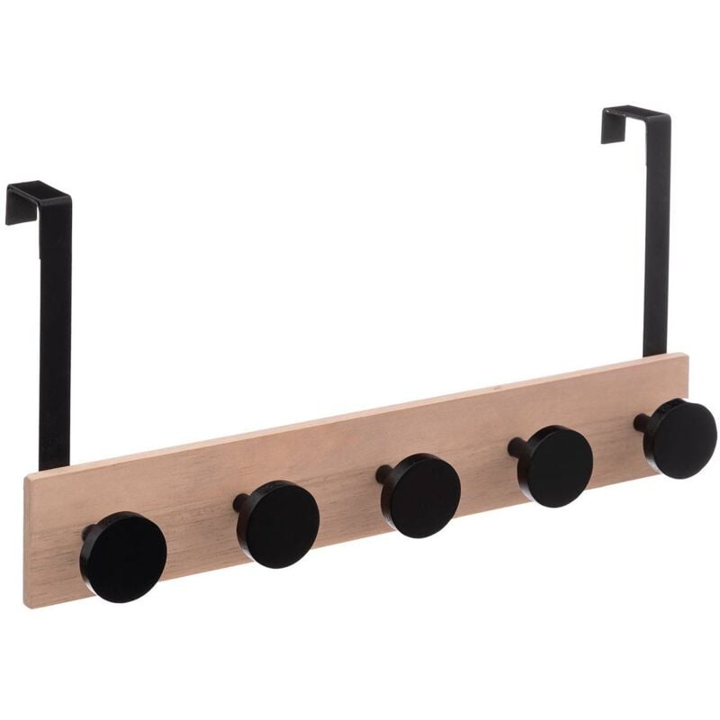 immagine 0 del prodotto ganci per porte in legno nero 5five