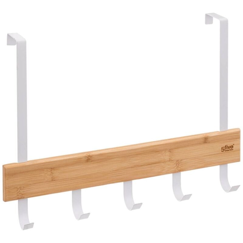 foto del prodotto ganci per porte natur o bianco 5five