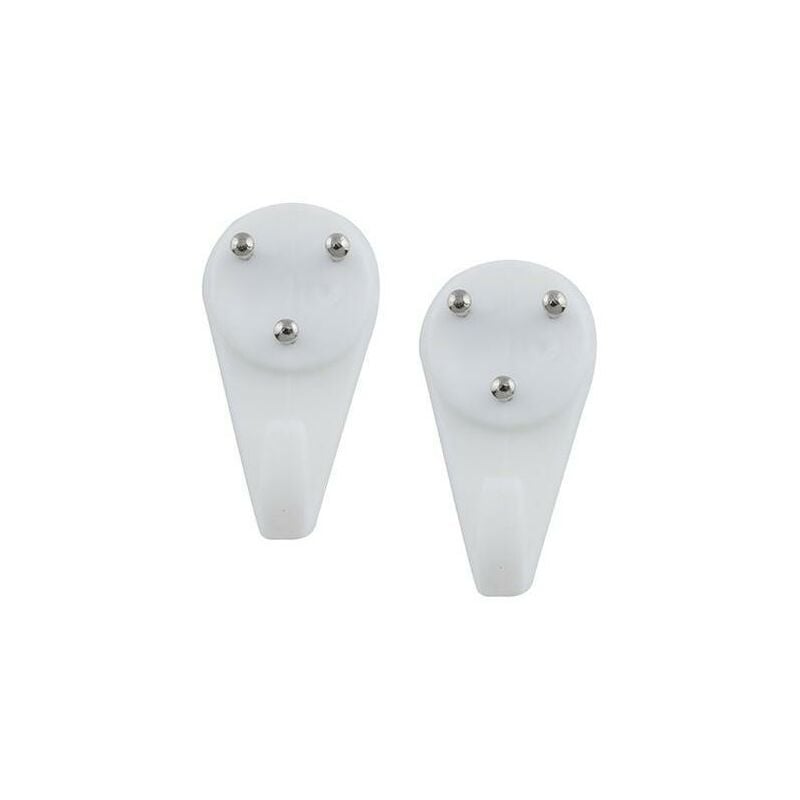 foto del prodotto ganci per quadri tris con chiodini one price maurer cf. blister 3pz