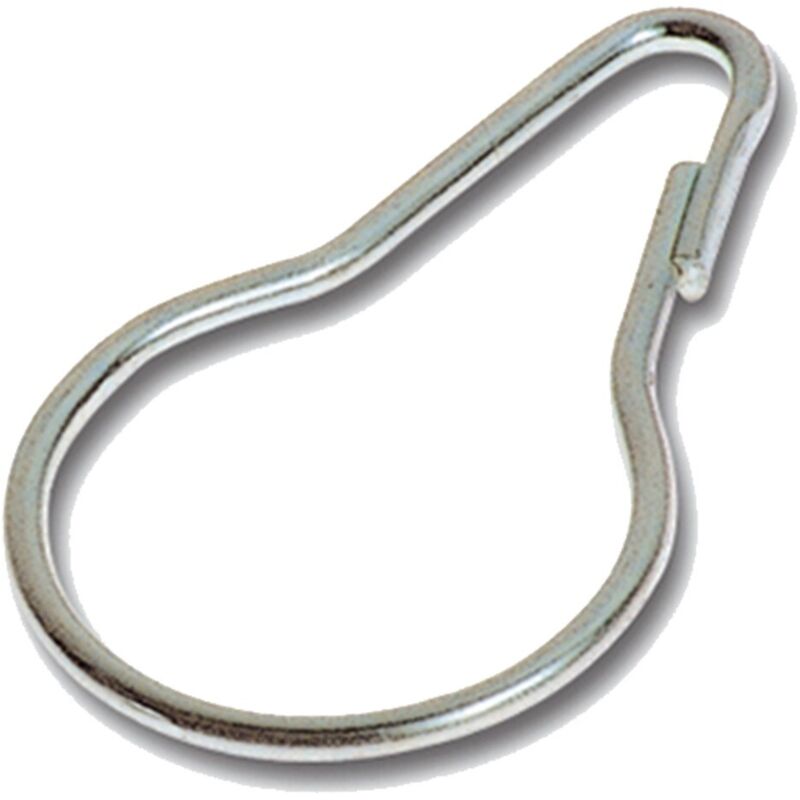 foto del prodotto ganci per tenda doccia mm. 30,5 medio - cf.100 pezzi minutex srl