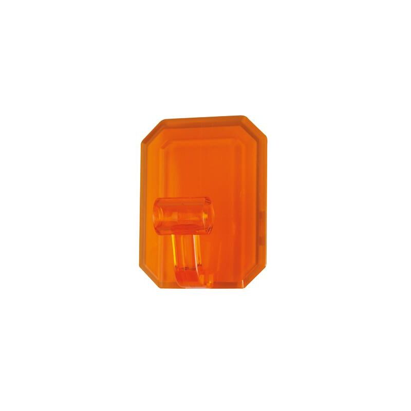 foto del prodotto ganci plastica plus trasparenti colorati