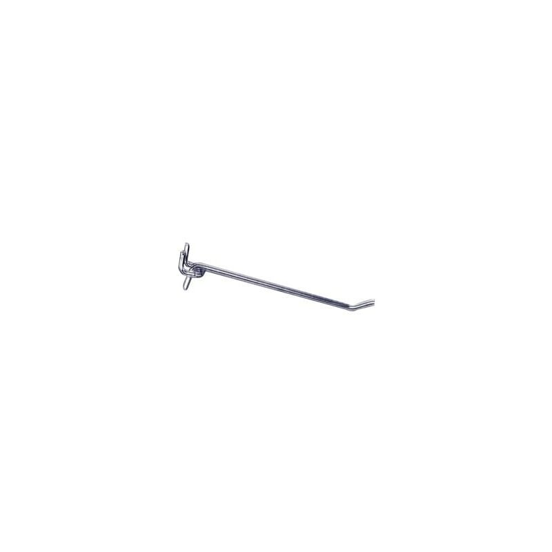 foto del prodotto gancio 1 filo per pannelli forati con punta antinfortunistica - ø mm.3,8x3,8x60 l.