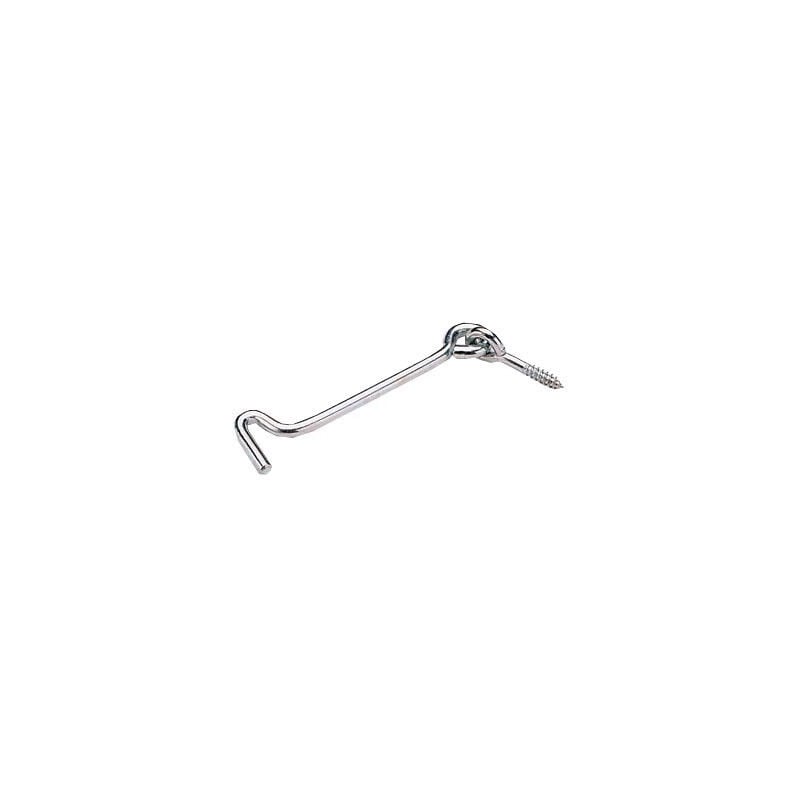 foto del prodotto gancio a vento lennie acciaio zincato bianco 6x120 mm crov0612002b