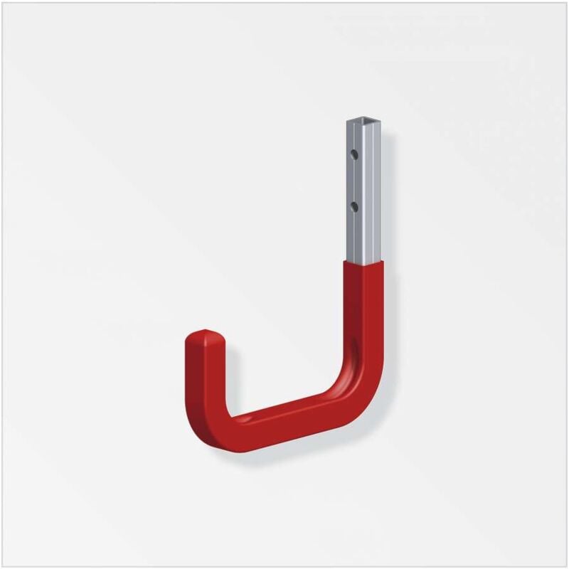 foto del prodotto gancio alluminio tip4 rosso 115x140millimetro