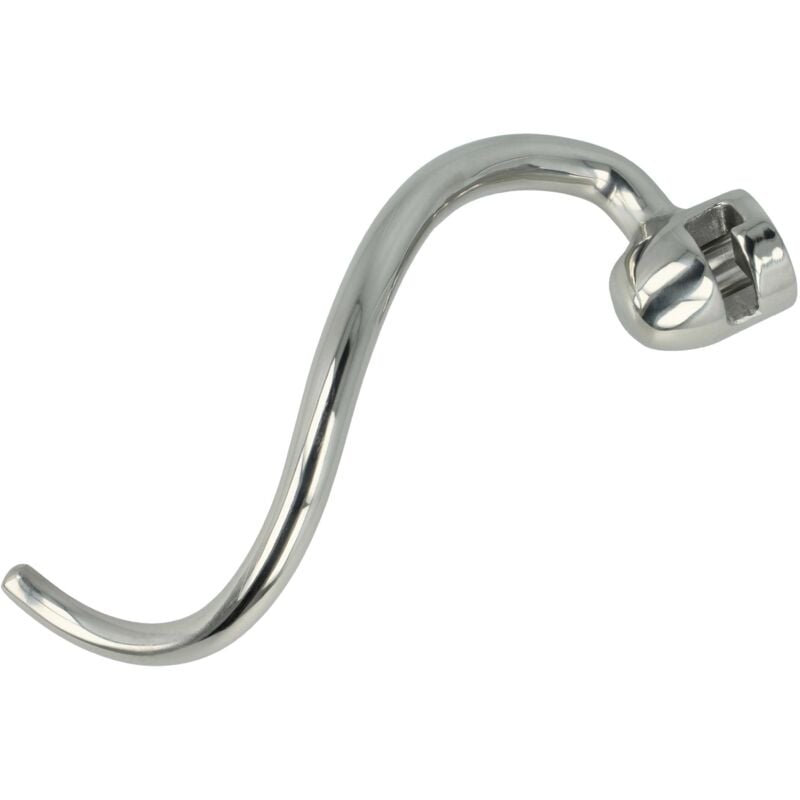 foto del prodotto gancio compatibile con kitchenaid ksm100, ksm103, k45, k45ss, ksm105 robot da cucina attacco, 18 x 6 cm, acciaio inox argento vhbw
