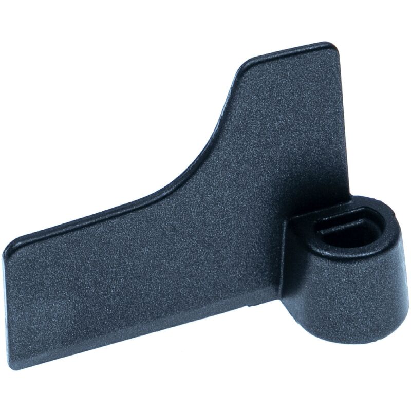 foto del prodotto gancio compatibile con panasonic sd zp2000wxe, sd zx2522 impastatrice attacco, 6,7 x 5 cm, lega di alluminio, nero vhbw