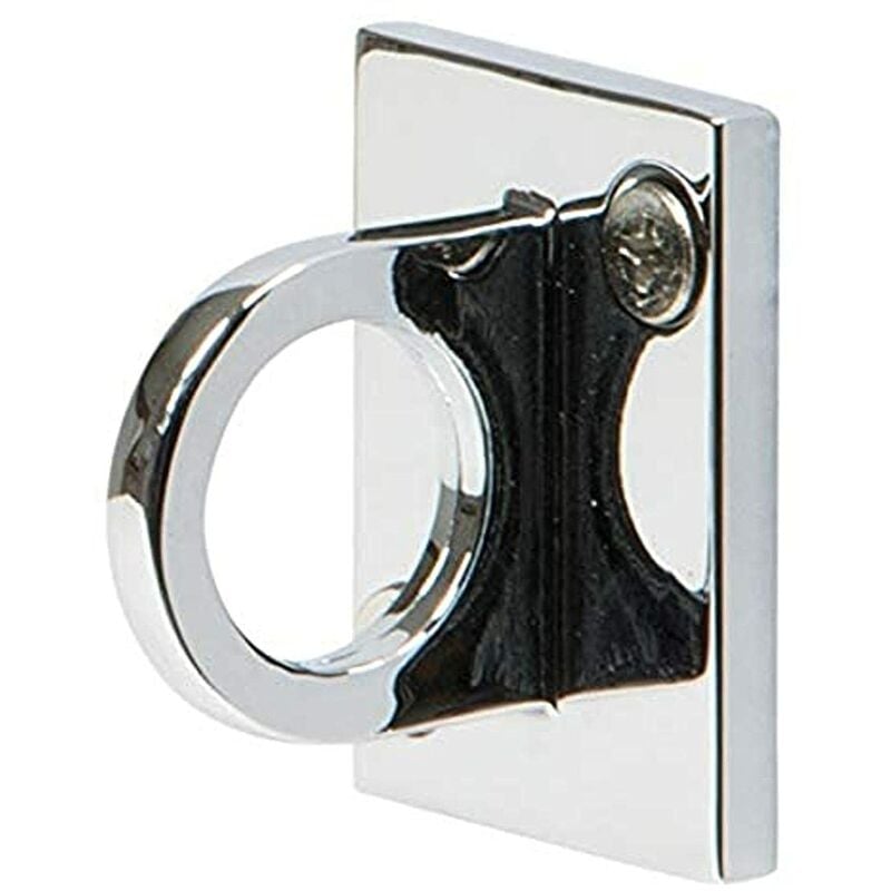 foto del prodotto gancio da muro per sistema barriera classic per bar, ristoranti, pub, negozi acciaio inox pezzi per il montaggio inclusi securit