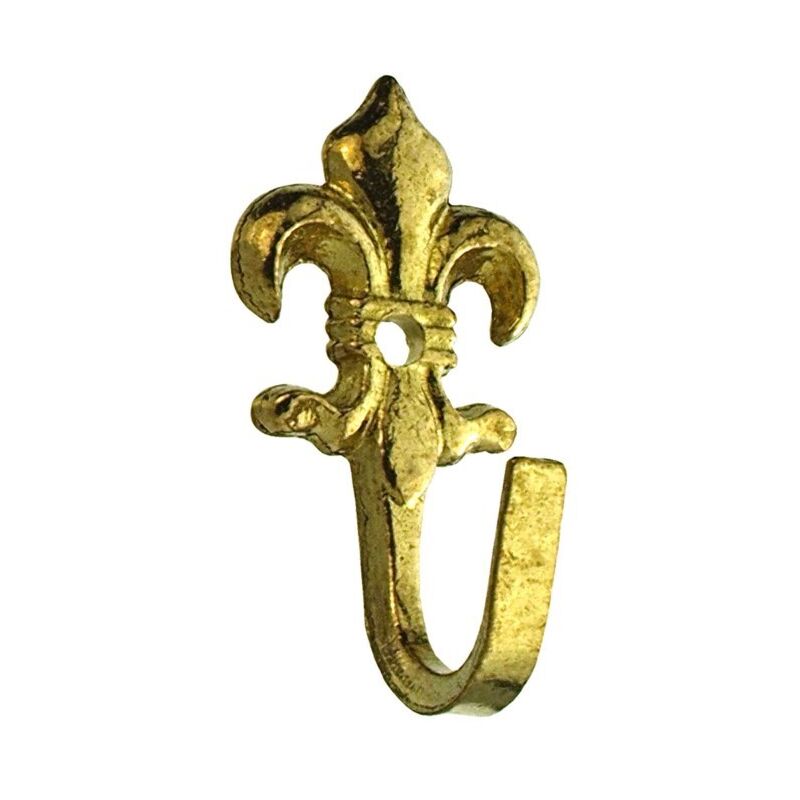 foto del prodotto gancio decorativo ottone pezzi 2 masidef