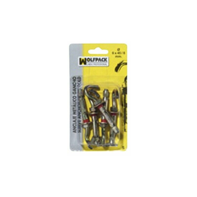 foto del prodotto gancio di ancoraggio in metallo 6x 45 8 mm. 5 pezzi 