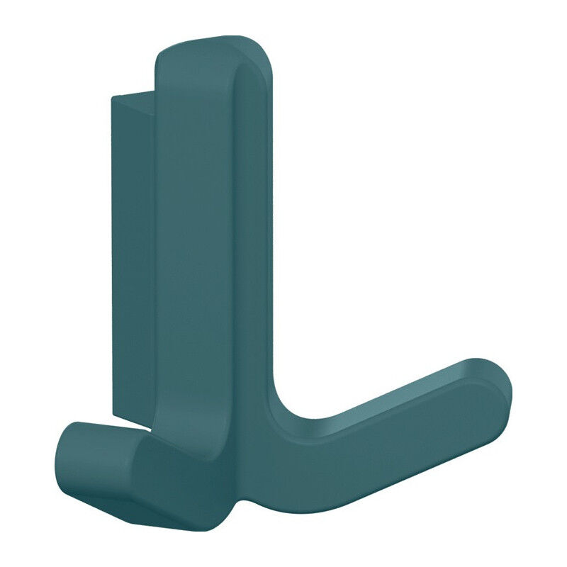 foto del prodotto gancio doppio ser.477 opaco,elastico ku. tpu 55 blu acqua h.69mm hewi
