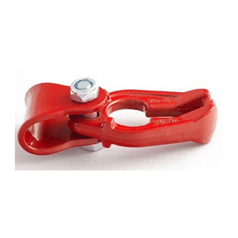 foto del prodotto gancio girevole fune catena g80 per catena 7 8mm lunghezza 140mm