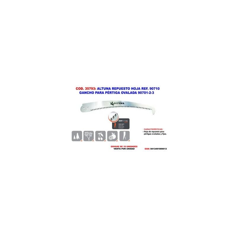 foto del prodotto gancio ovale per palo altuna rep.blade 90710 90701 2 3