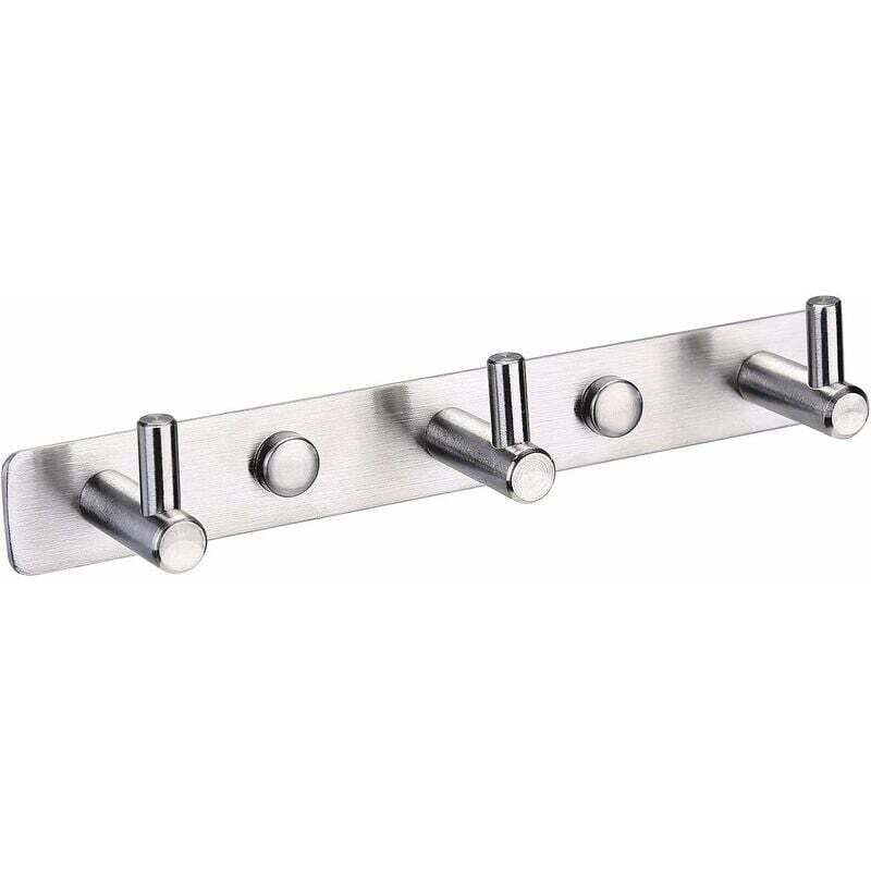 foto del prodotto gancio per accappatoio, gancio per asciugamani da bagno, gancio da parete, porta asciugamani da cucina, gancio da parete in acciaio inossidabile