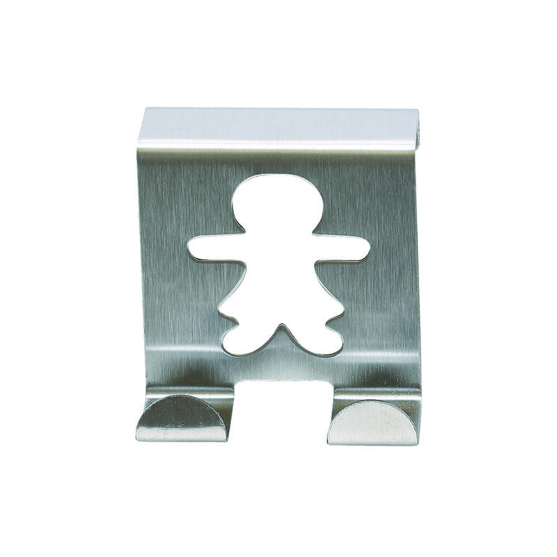 foto del prodotto gancio per anta cassetto bambini in acciaio inox