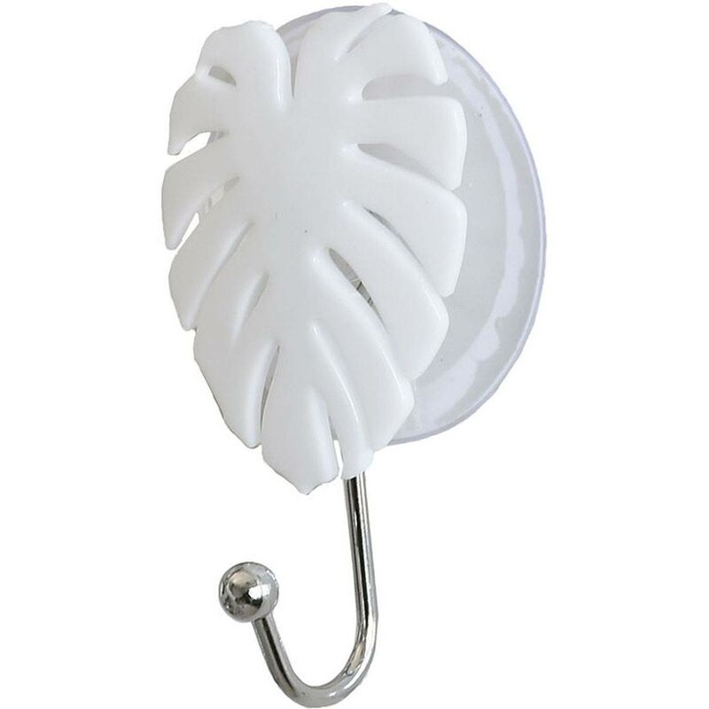 foto del prodotto gancio per foglio ps su ventosa bianco tendance