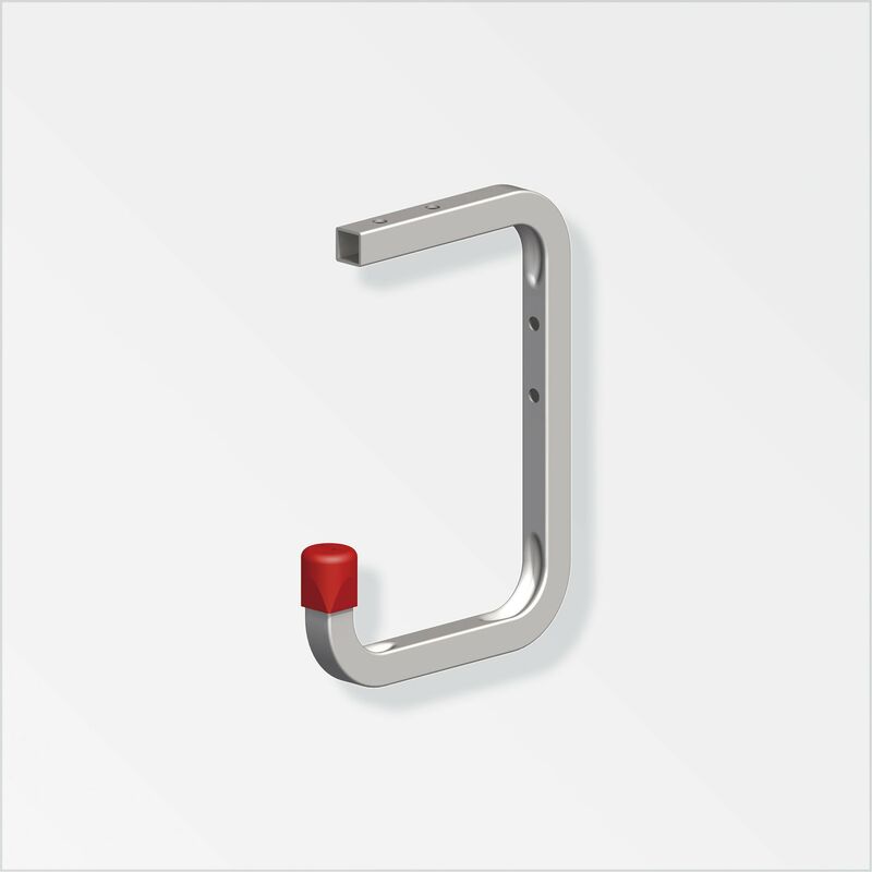 foto del prodotto gancio per pareti e soffitto acciaio zincato 115 mm