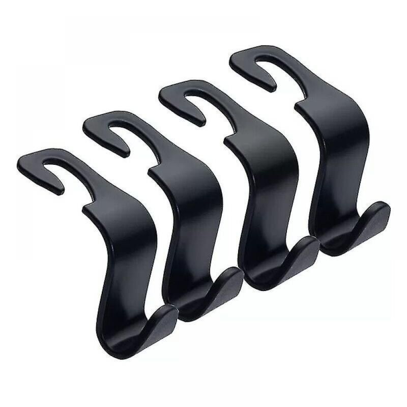 foto del prodotto gancio per poggiatesta del sedile auto, gancio portaoggetti per auto, gancio per gancio del sedile auto, accessorio per appendere, 4 pezzi