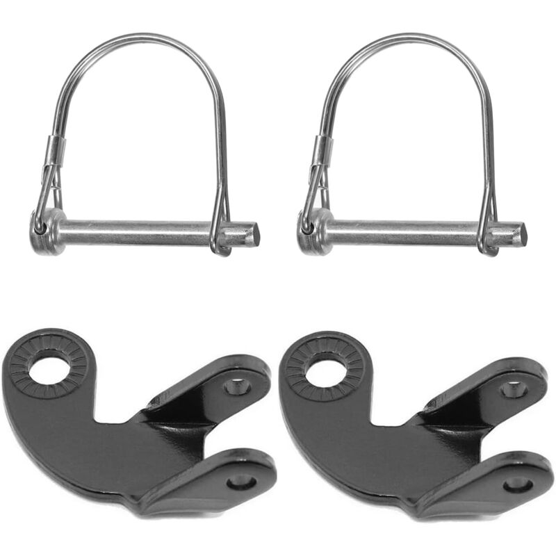 foto del prodotto gancio per rimorchio bici, 2 pezzi, adattatore per gancio per rimorchio bici aicer connector, attacco per gancio di traino sollbry