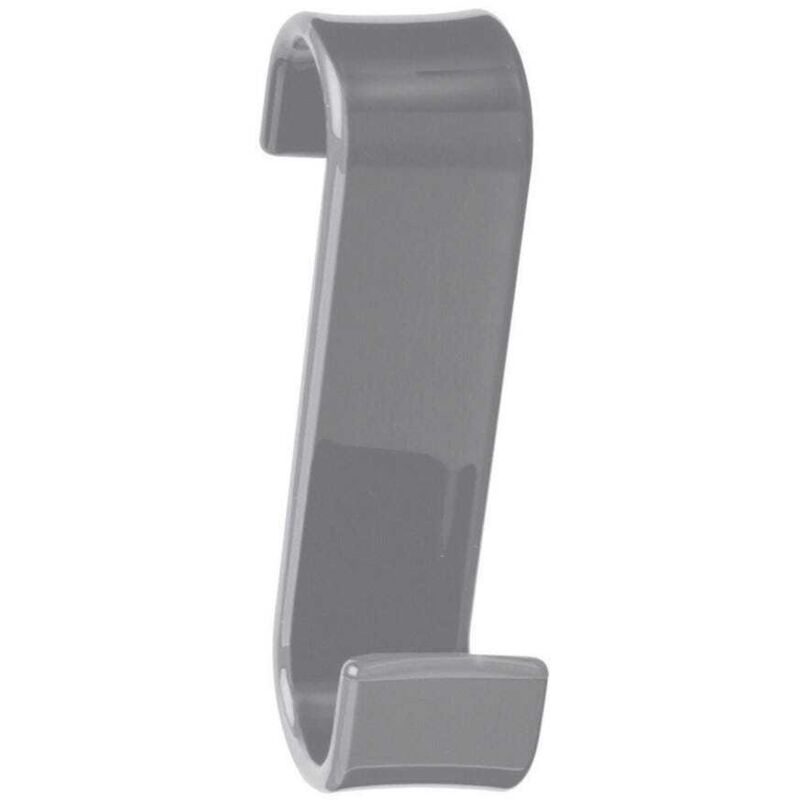foto del prodotto gancio per scaldasalviette bagno grigio merlino