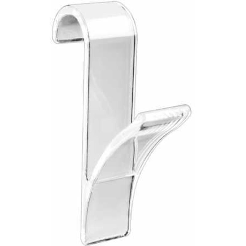 foto del prodotto gancio scaldasalviette trasparente wenko