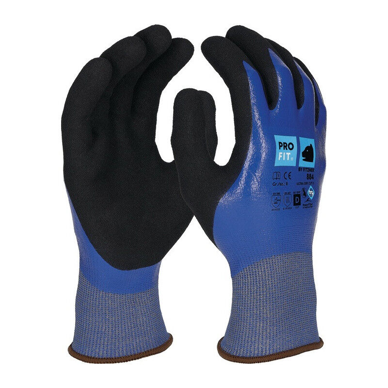 foto del prodotto gant anti coupure ultra dry cut d taille 10 bleu noir en 388.en 407 psa ii pro fit par 12 