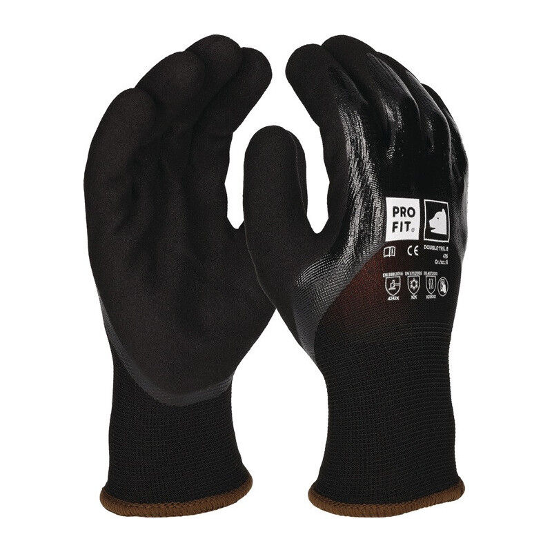 foto del prodotto gant de protection contre le froid double tril taille 10 noir noir en 388.en 511.en 407 par 6 