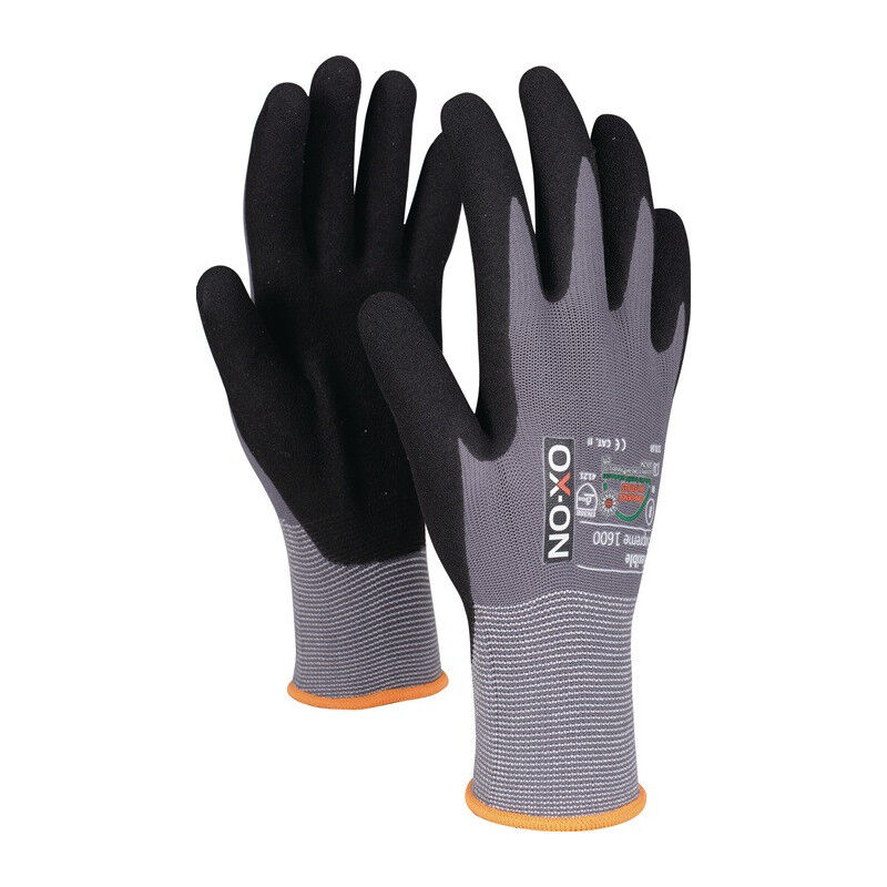 foto del prodotto gant flexible supreme 1600 taille 9 noir gris clair en388 en420 a1 en407 psaii par 12 