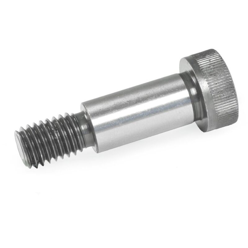 foto del prodotto ganter norm elementi pass viti con bund, argento, 15 pezzi, argento, iso 7379 16 m12 40