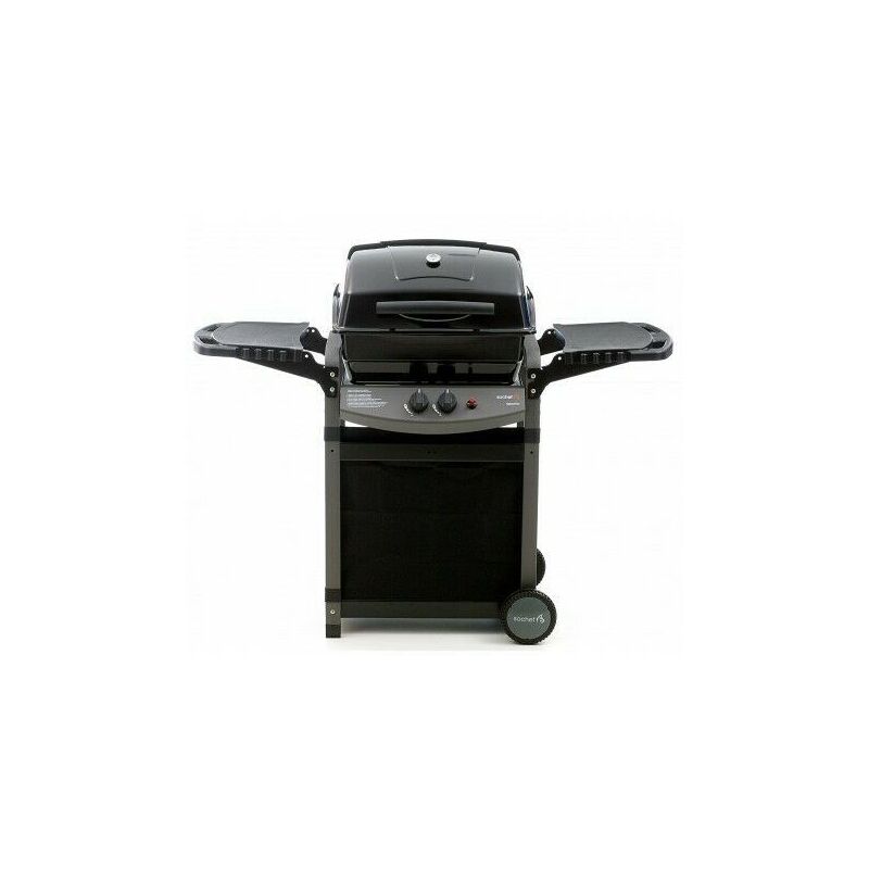 foto del prodotto garden barbecue mod. saporillo a gas da 7,2 kw piastra in acciaio con 2 bruciatori