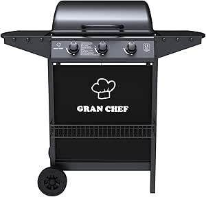 foto del prodotto garden friend barbecue a gas a tre fuochi thomas 