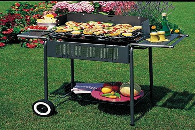 foto del prodotto garden friend barbecue port camargue in acciaio 98x45x87h cm