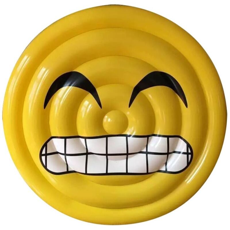 foto del prodotto garden friend materassino gonfiabile emoticon emoji whatsapp mare faccina d.155 biacchi g.