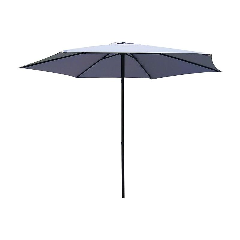 foto del prodotto garden friend ombrellone push up 3x2,42h m grigio struttura in acciao