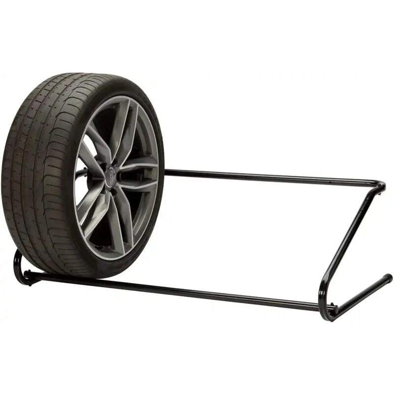 foto del prodotto garden friend portagomme in metallo da muro 120x60x35cm supporto gomme auto scooter moto