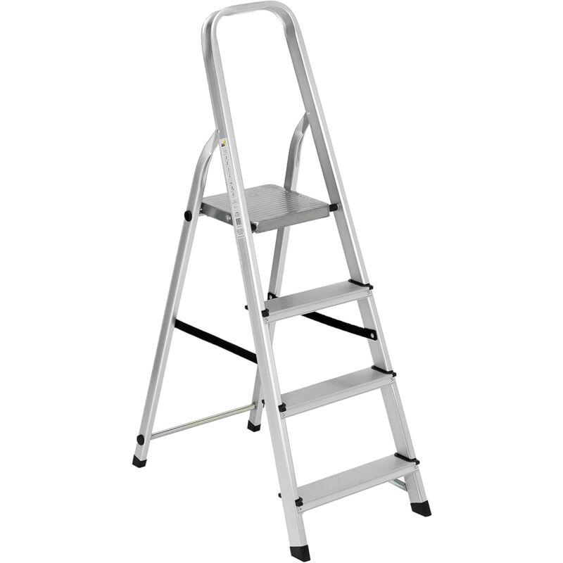 foto del prodotto garden friend scala alluminio 4 gradini 42x76x128h cm portata max.150 kg