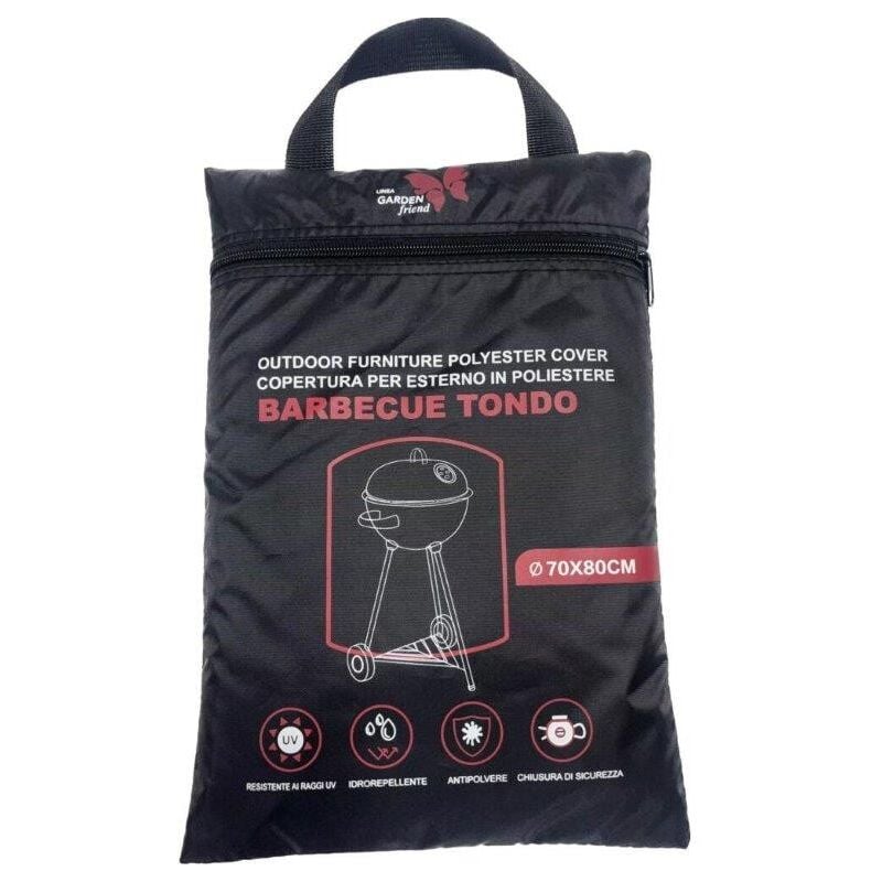 foto del prodotto garden friend telo di copertura per barbecue rotondo 70x80 cm