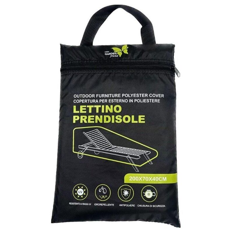 foto del prodotto garden friend telo di copertura per lettino prendisole 200x70x40 cm
