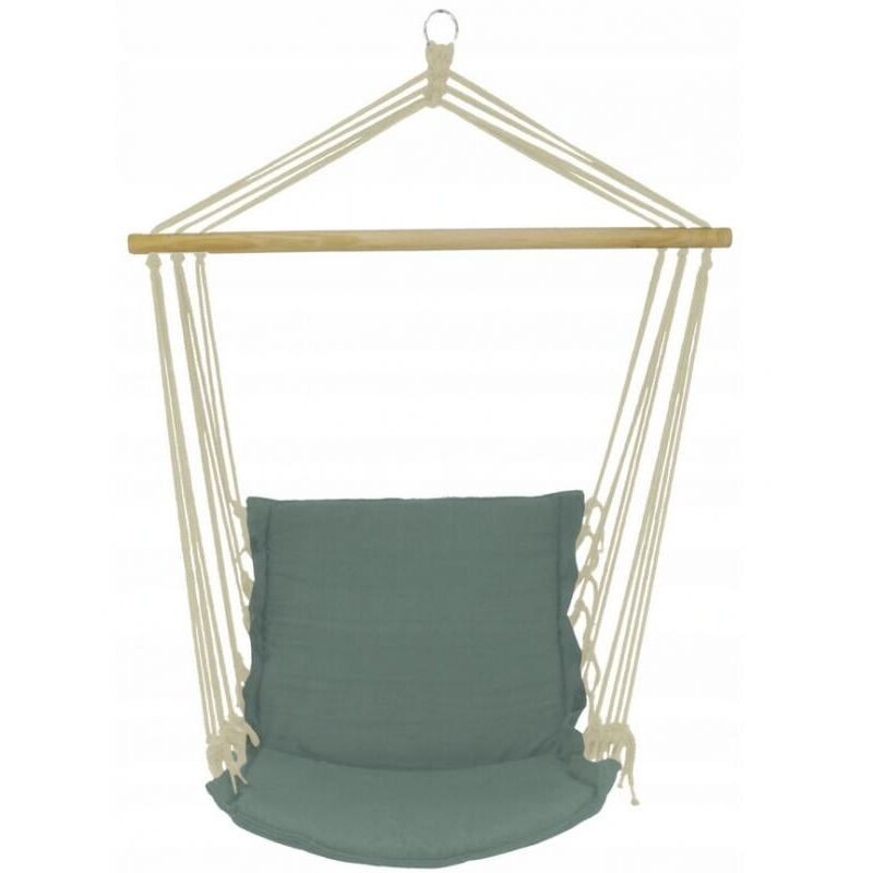 foto del prodotto garden line poltrona sospesa amaca 60x120x130 cm grigio