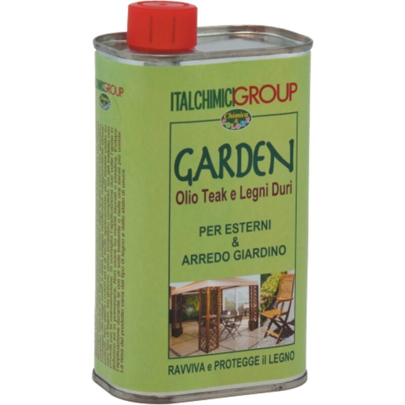 foto del prodotto garden olio x teak e legni duri ml.0,500