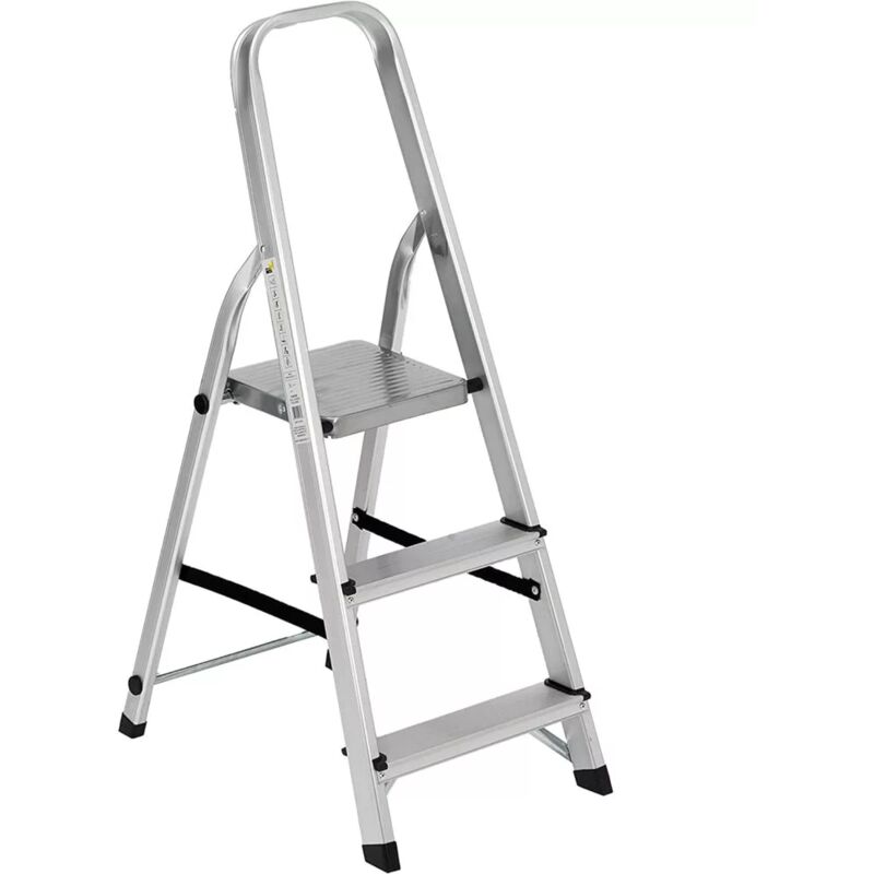 foto del prodotto garden scala alluminio 3 gradini 40x62x106h cm portata max.150 kg