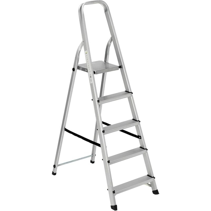 foto del prodotto garden - scala alluminio 5 gradini 45x91x150h cm portata max.150 kg