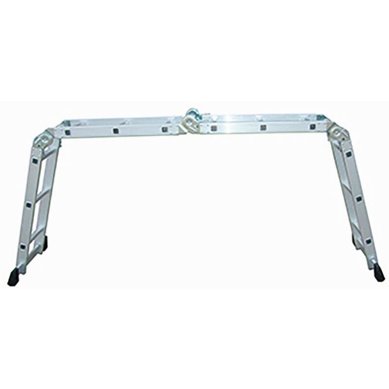 foto del prodotto garden scala trabattello alluminio everest 4x3 multifunzione x 150 kg biacchi g.