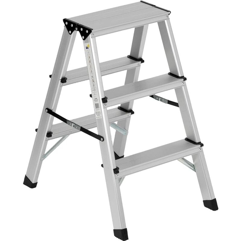 foto del prodotto garden sgabello alluminio everest doppia salita portata max 150 kg