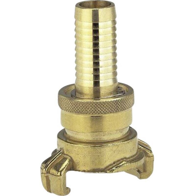 foto del prodotto gardena 07120 20 ottone raccordo per aspirazione e alta pressione con incastro a denti innesto a denti, 19 mm 3 4 