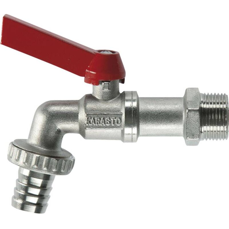 foto del prodotto gardena 07332 20 rubinetto con valvola a saracinesca 1 2 12.5 mm raccordo tubo flessibile 13 mm 1 2 argento, ro