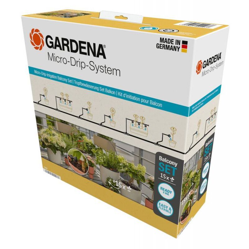 foto del prodotto gardena 13401-32 start set micro-drip-system per balconi - promozione