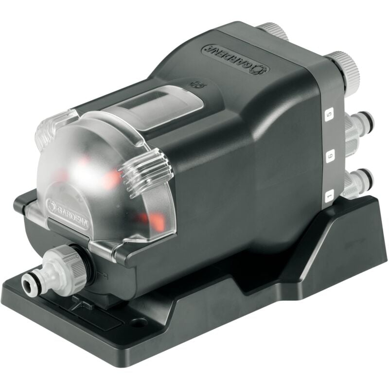 foto del prodotto gardena distributore automatico d acqua a 6 vie, ingombro ridotto, ideale anche per bassa pressione dell acqua, filetto 3 4 pollice esterno