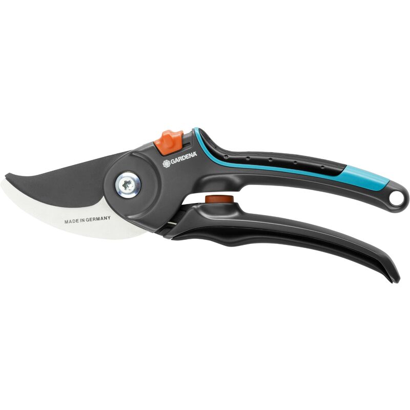 foto del prodotto gardena forbici da giardino comfort b m taglio bypass, diametro di taglio max 24 mm, molla integrata, impugnature ergonomiche con inserti morbidi