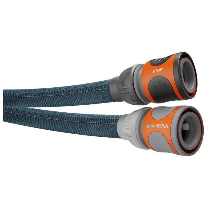 foto del prodotto gardena liano pompa da giardino 20 m sul suolo cloruro di polivinile (pvc), tessile nero, grigio
