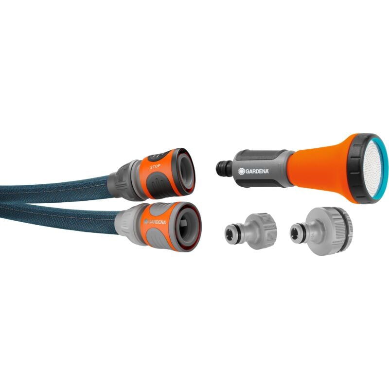 foto del prodotto gardena liano xtreme 15m, 13mm 1 2 tubo acqua giardino estremamente resistente, compatto e leggero, con raccordi e lancia irrigazione 18465 20 